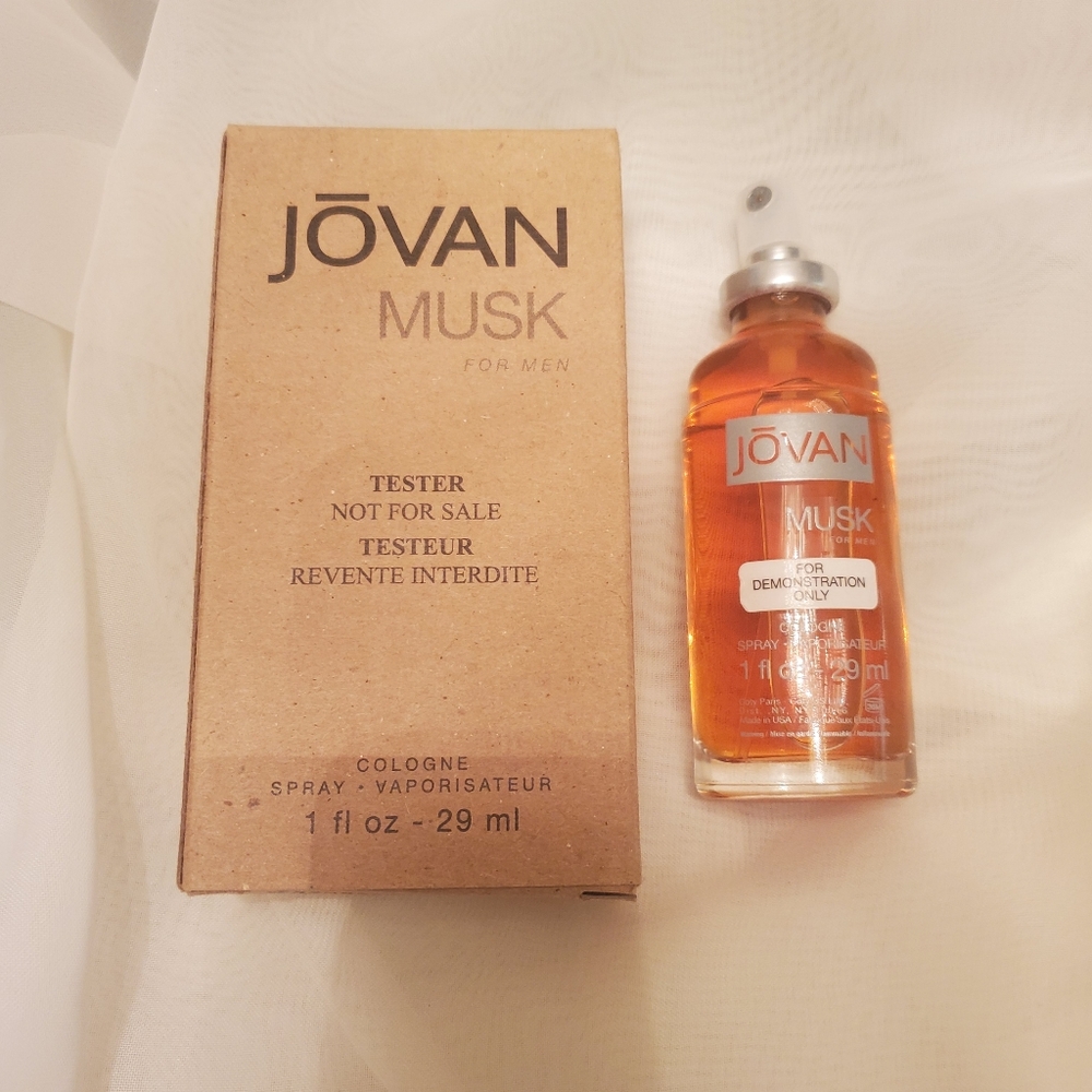 💖JOVAN MUSK FOR MEN  TESTER NEW IN BOX